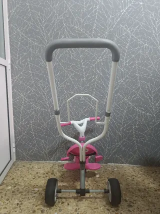 Triciclo para niña rosa