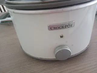 Olla Crock-Pot Eléctrica Blanca