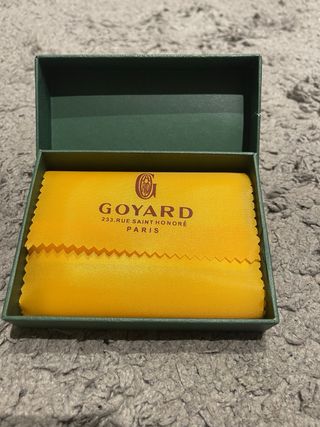 Tarjetero Goyard Verde - Nuevo con Caja