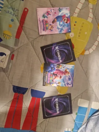 Cartas promocionales Super Mario Bros. La Película