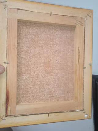 Cuadro al óleo paisaje