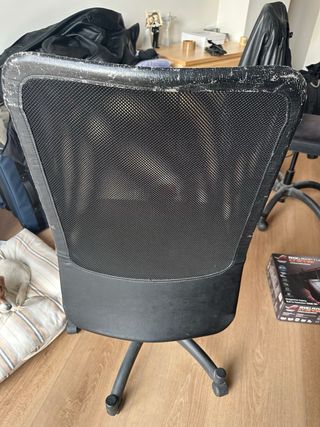 2 Sillas de Oficina Negras