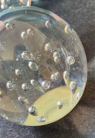4 Sfere Vetro Murano Fermacarte