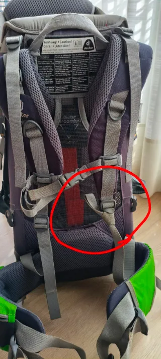 Deuter Kid Comfort Air Mochila Portabebés