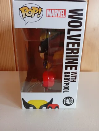 Funko Pop Deadpool & Wolverine 1403 con Baby Deadp