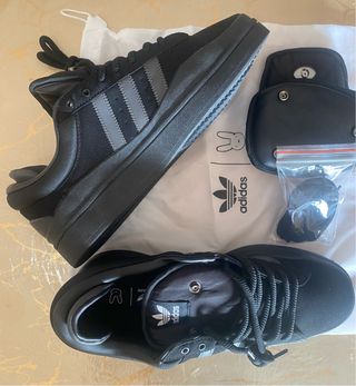 Adidas Zapatillas Negras y Grises