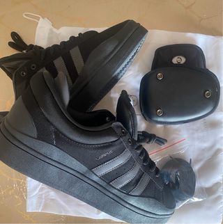 Adidas Zapatillas Negras y Grises