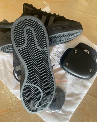 Adidas Zapatillas Negras y Grises