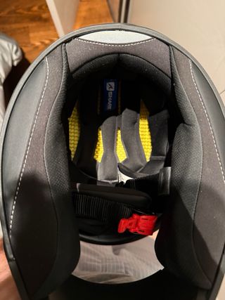 Casco Integral Moto SHARK Blanco TALLA L