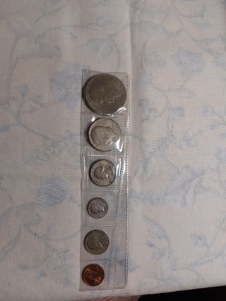 Colección de monedas antiguas