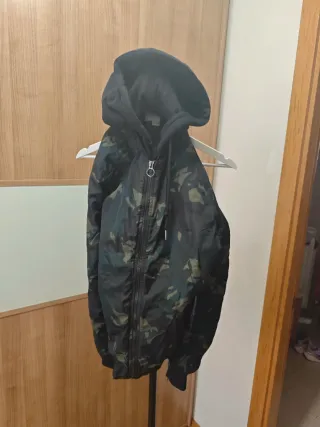 Chaqueta bomber camuflaje chico