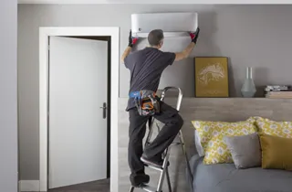 Instalador de aires acondicionados