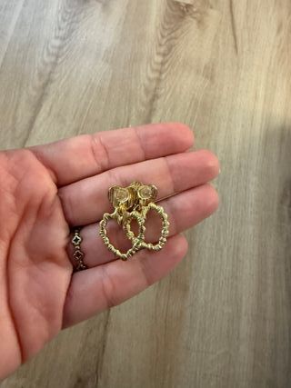 Pendientes Corazón Perlas Acero Inoxidable