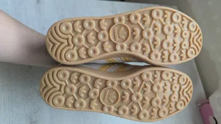 Zapatillas Gazelle Adidas Mujer Beige y Rosa
