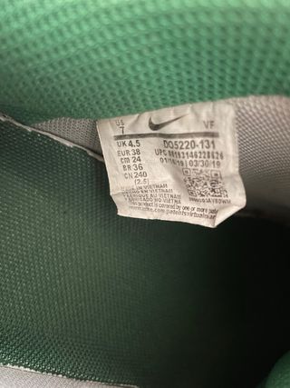 Nike Air Force 1 Talla 38 Verdes