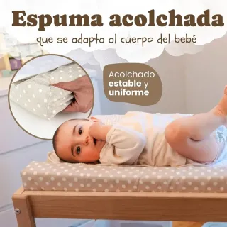 Colchoneta cambiador bebé Funny Baby