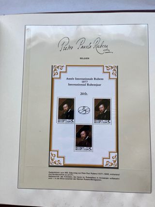 Álbum Sellos Rubens 46 Páginas VOL.2