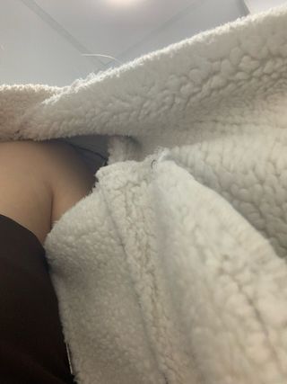 Chaqueta borreguito negra Talla S