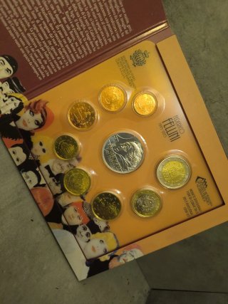 Set Monete Federico Fellini 2013 Fior di Conio