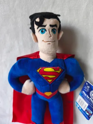 Pack 3 Peluches DC: Batman, Joker, Superman