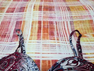 Vestido verano hippy Natura talla M