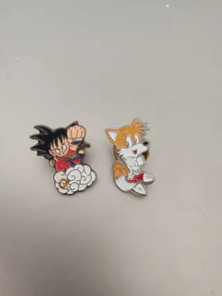 Lote 7 Pins Coleccionables Personajes