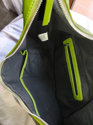 Bolso Misako verde amplio