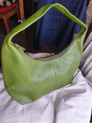 Bolso Misako verde amplio