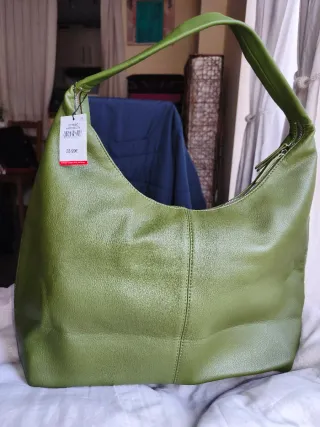 Bolso Misako verde amplio