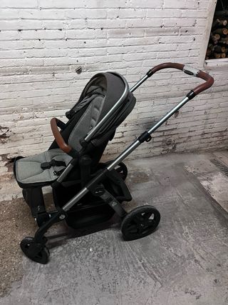 Carrito Gemelar Silver Cross Tandem Negro