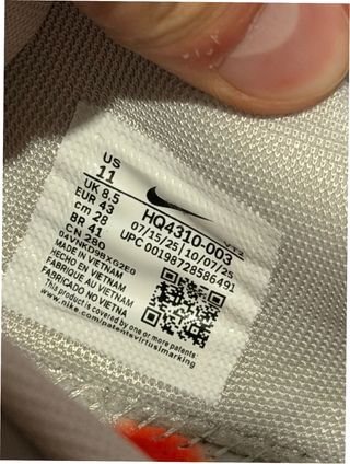 Nike Mind 002 Pregame Blanco Talla 43