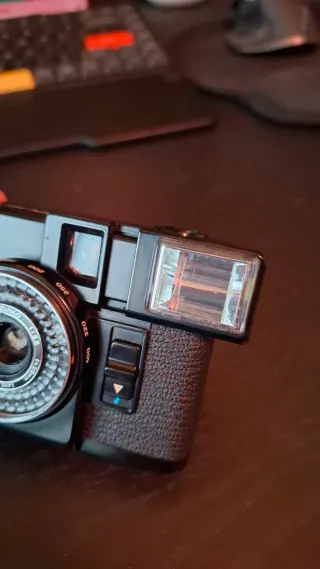 Cámara Olympus Pen EF Negra Analógica