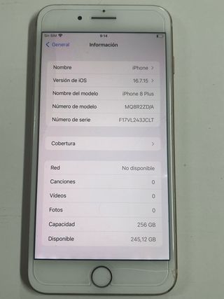 iPhone 8 Plus S + 6 custodie