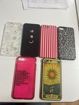 iPhone 8 Plus S + 6 custodie
