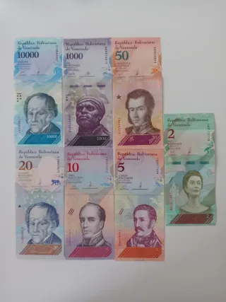 Banconote Venezuelane - Lotto Misto