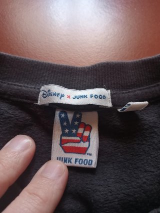 Felpa unisex Mickey Mouse Junk Food