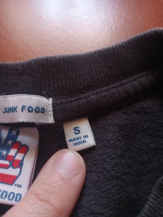 Felpa unisex Mickey Mouse Junk Food