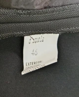 Traje pantalón Paco Guerra Talla 46 gris