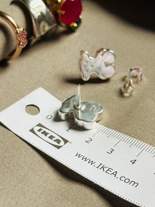 Pendientes Tous Oso XL Plata