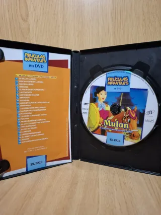 DVD Mulan: La leyenda de una guerrera mítica