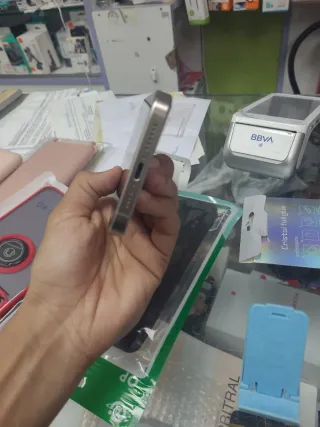 iPhone 15 Pro Max 256GB Plata 100% battry