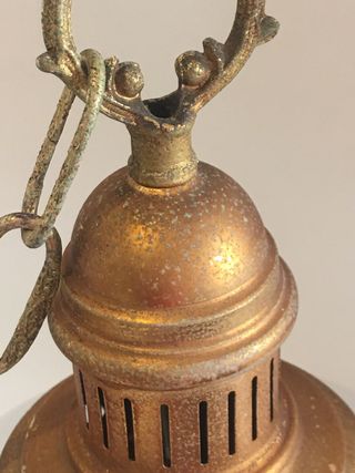 Lámpara de techo de cristal esmerilado