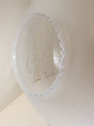 Lámpara de techo de cristal esmerilado