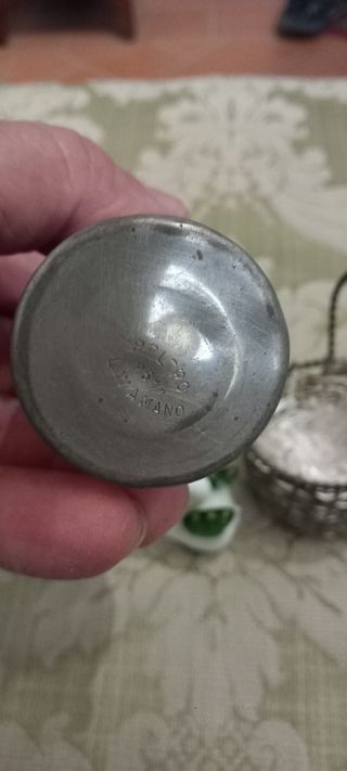 Lotto Vintage: peltro e vetro