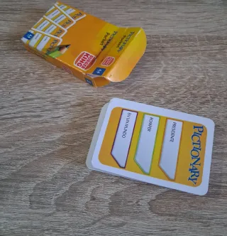 Pictionary Pocket Burger King Juego de Mesa