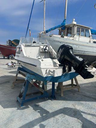 Barco con remolque. Precio negociable