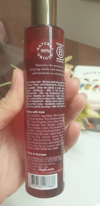 Rituals Ayurveda Hair & Body Mist,50 ml-A estrenar