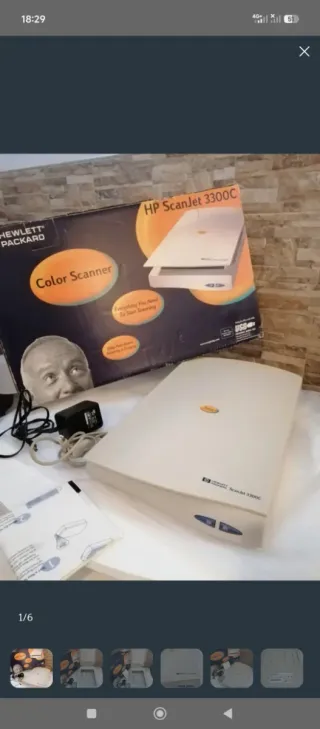 Escáner HP ScanJet 3300C