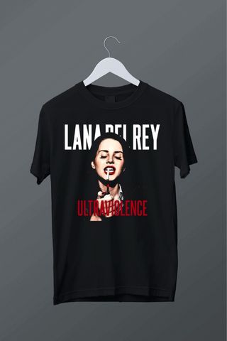 Camiseta Lana Del Rey Ultraviolence Negra
