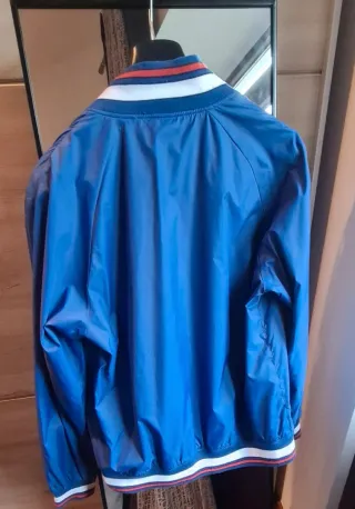 Casaco Impermeável Lacoste Azul